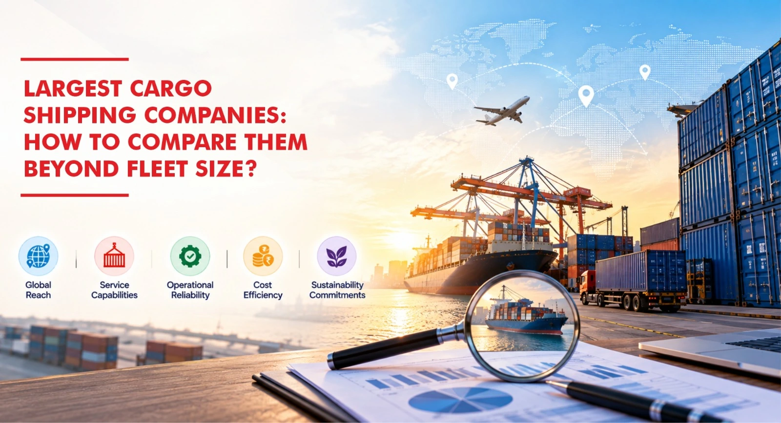 Largest Cargo Shipping Companies: How to Compare Them Beyond Fleet Size?