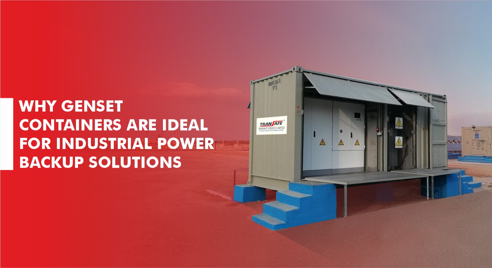 Why Genset Containers Are Ideal for Industrial Power Backup Solutions