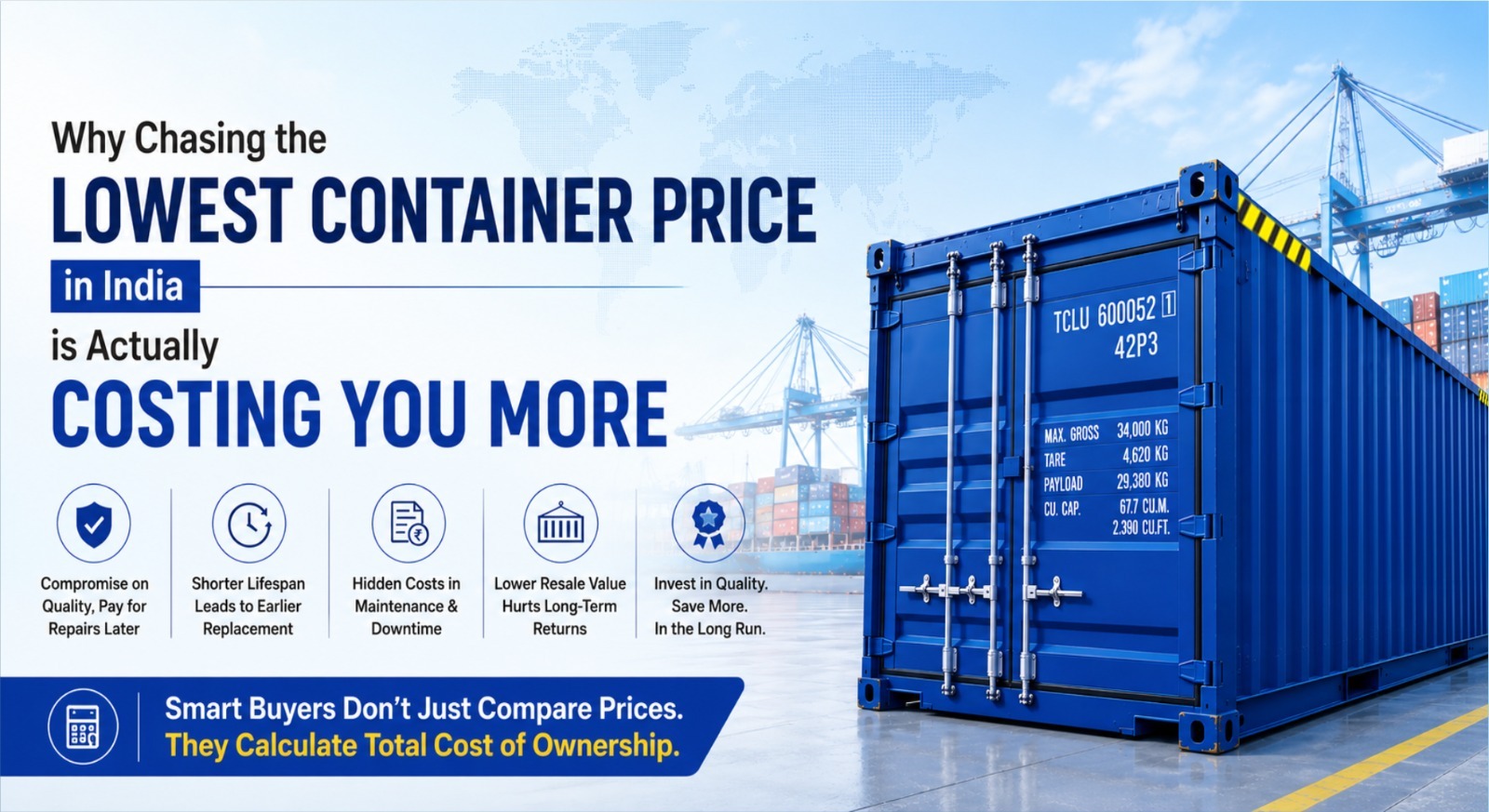 Why Chasing the Lowest Container Price in India is Actually Costing You More