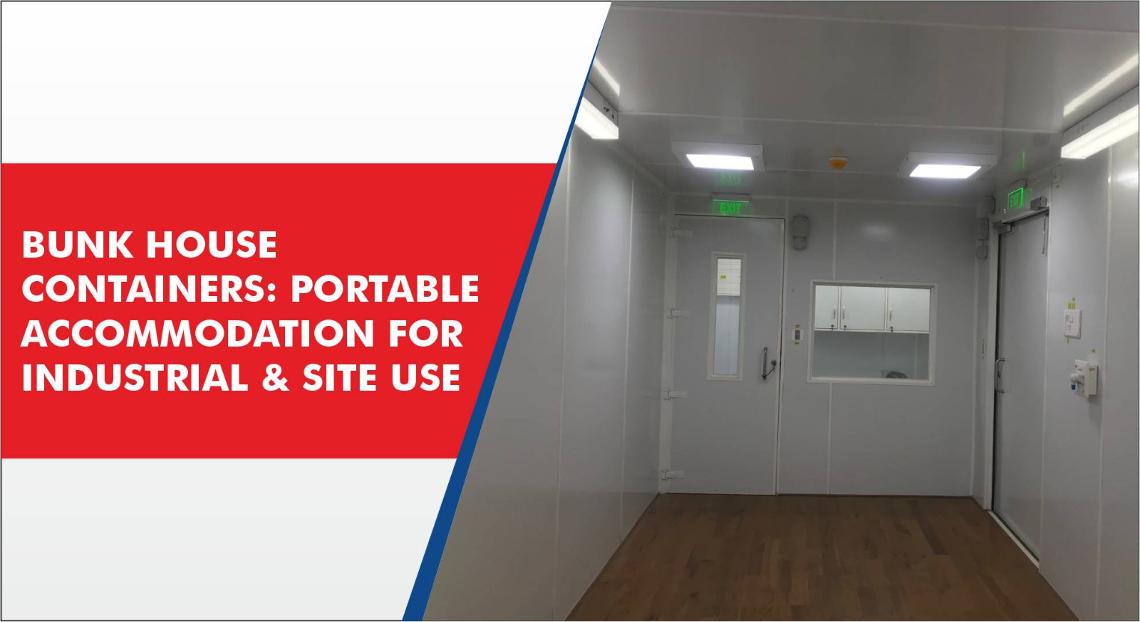 Bunk House Containers: Portable Accommodation for Industrial & Site Use