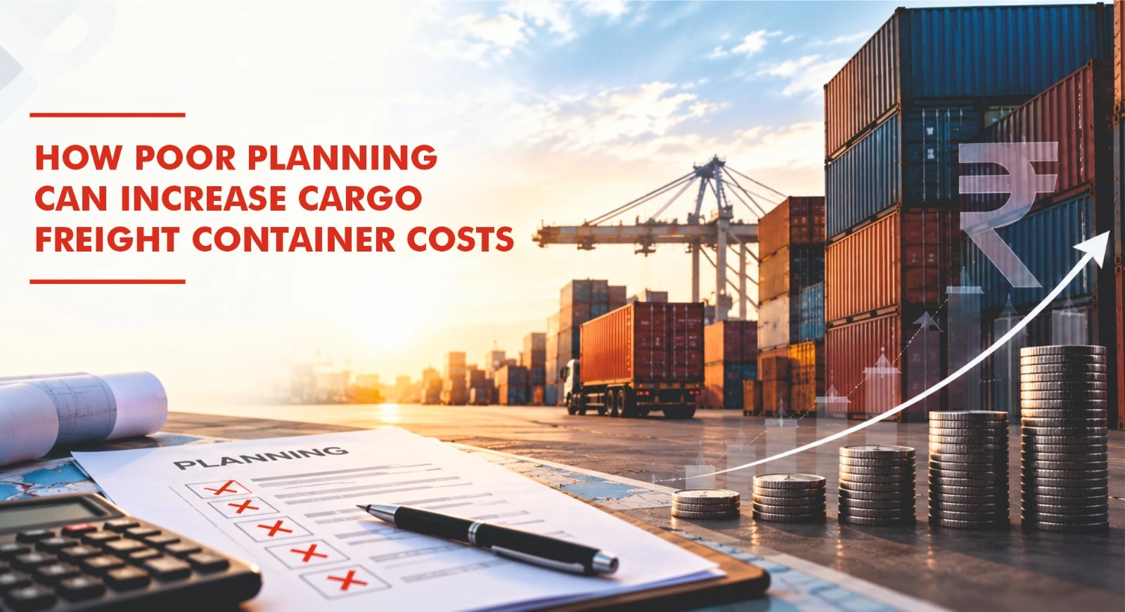 How Poor Planning Can Increase Cargo Freight Container Costs