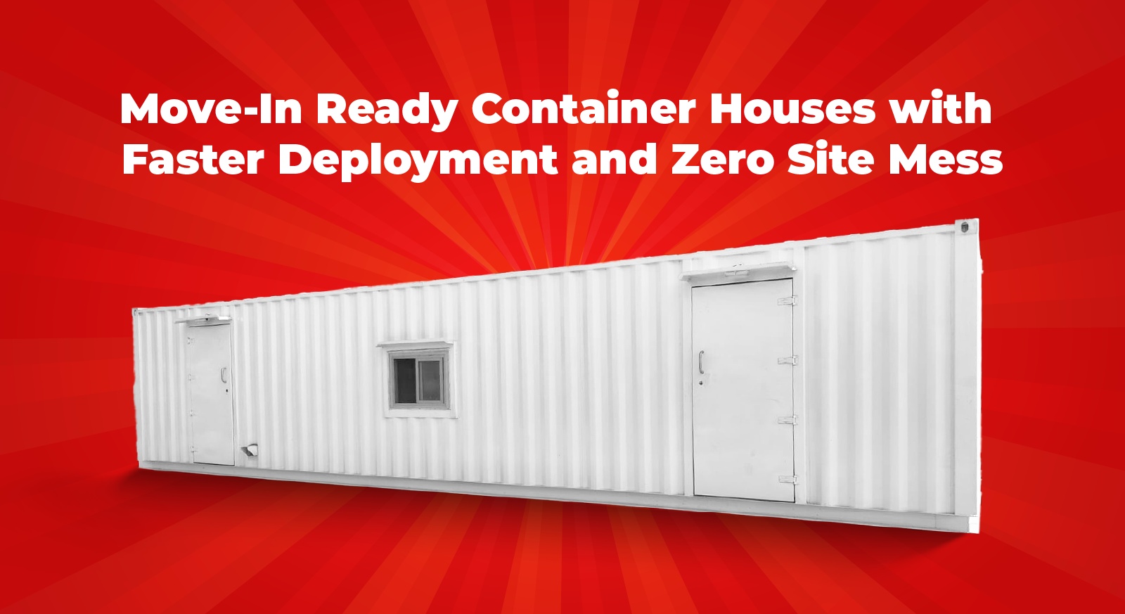 Move-In Ready Container Houses with Faster Deployment and Zero Site Mess