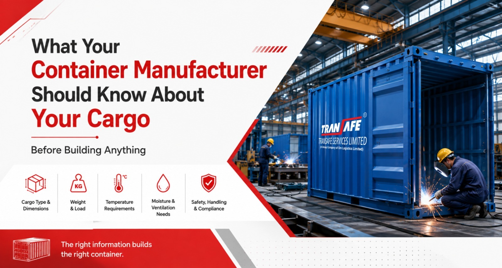 What Your Container Manufacturer Should Know About Your Cargo Before Building Anything