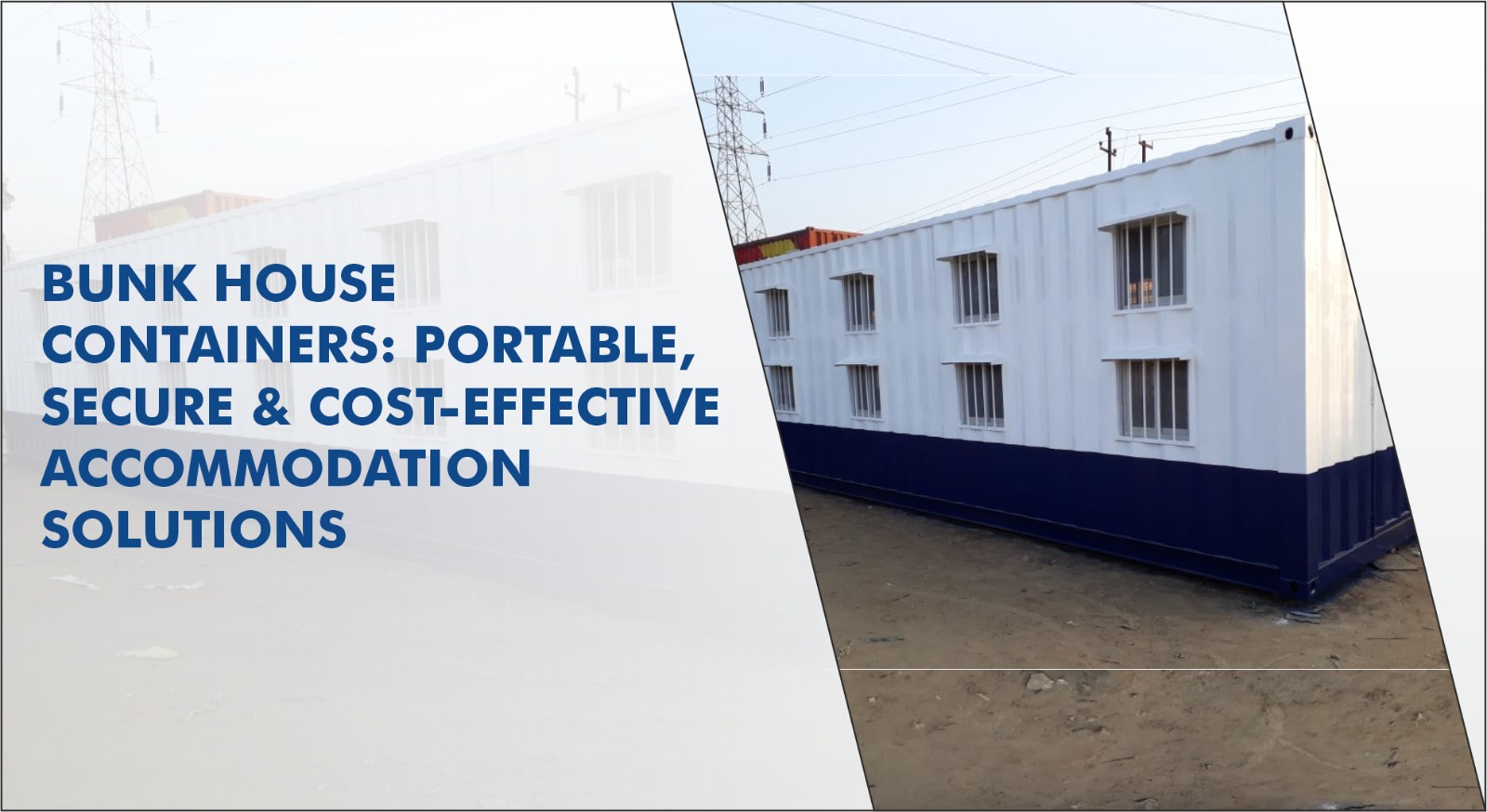 Bunk House Containers: Portable, Secure & Cost-Effective Accommodation Solutions