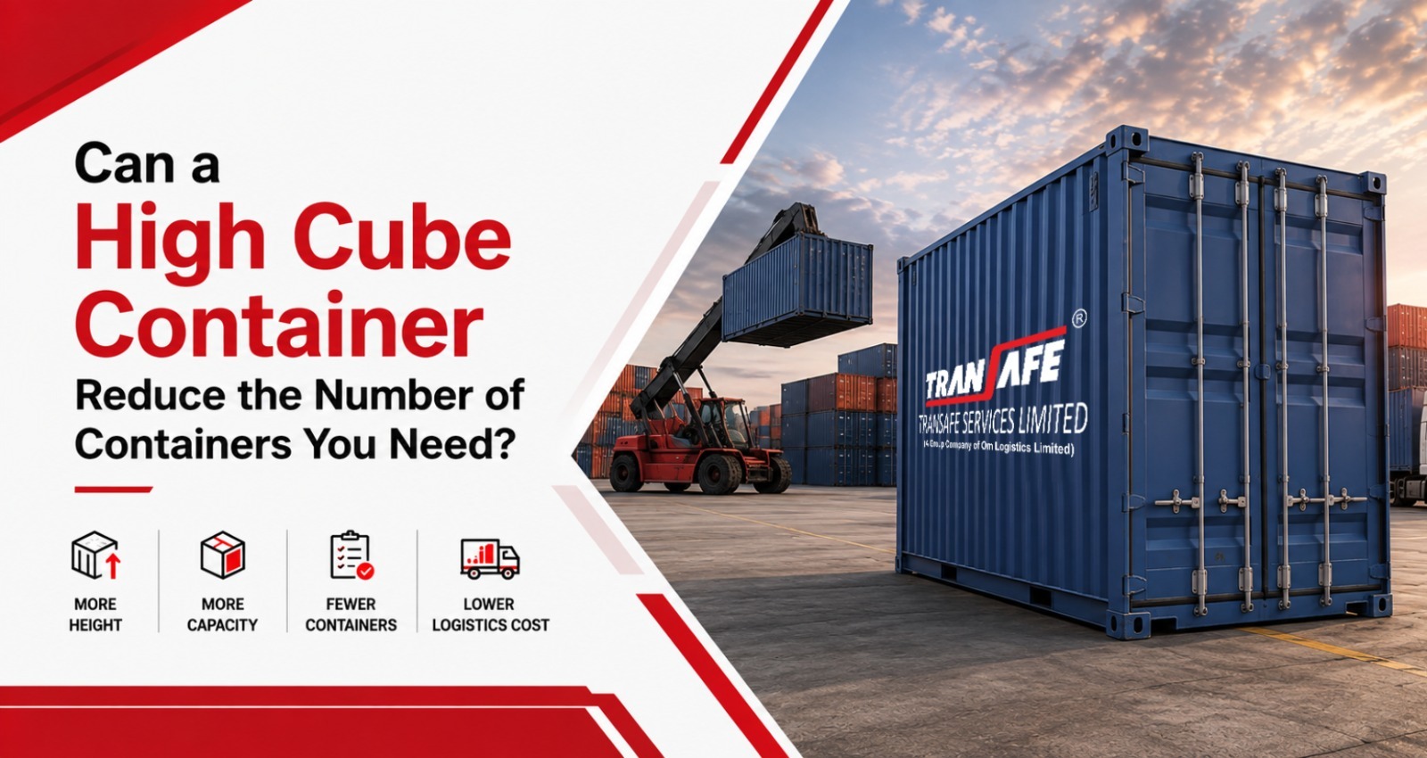 Can a High Cube Container Reduce the Number of Containers You Need?